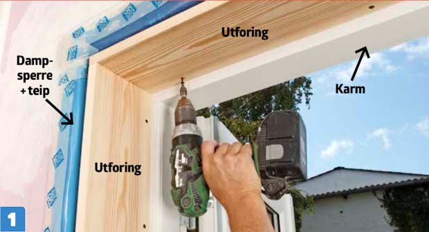 Sette inn dør i bærevegg | Sette inn vindu i bærevegg Sette inn dør i bærevegg | Sette inn vindu i bærevegg